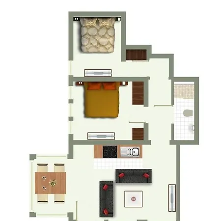 Apartment Duenenklause Duene 1 *